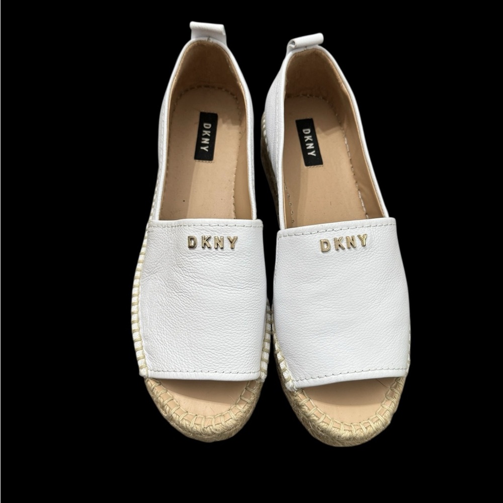 DKNY Leather Upper Shoes
